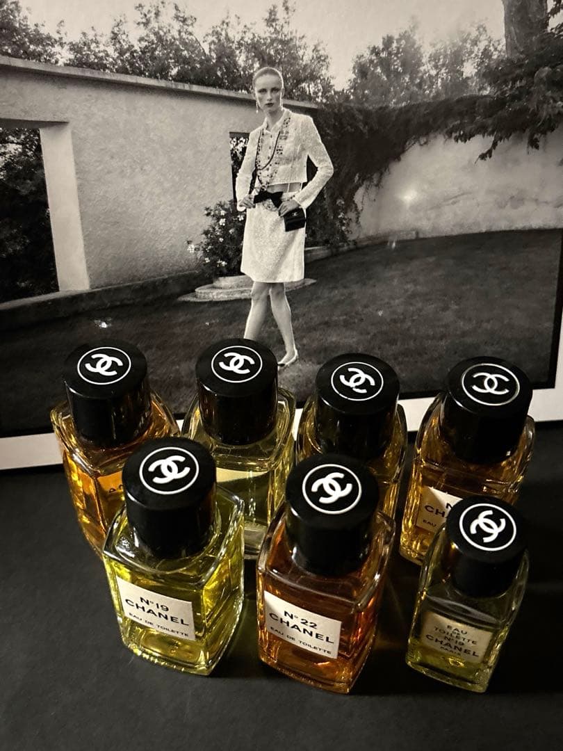 CHANEL 香水 四角形ボトル 【ヴィンテージ品】７点