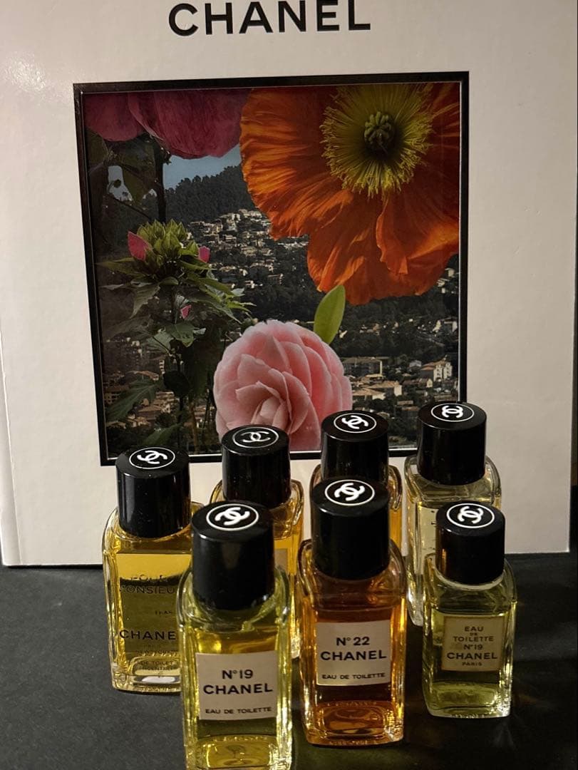 CHANEL 香水 四角形ボトル 【ヴィンテージ品】７点