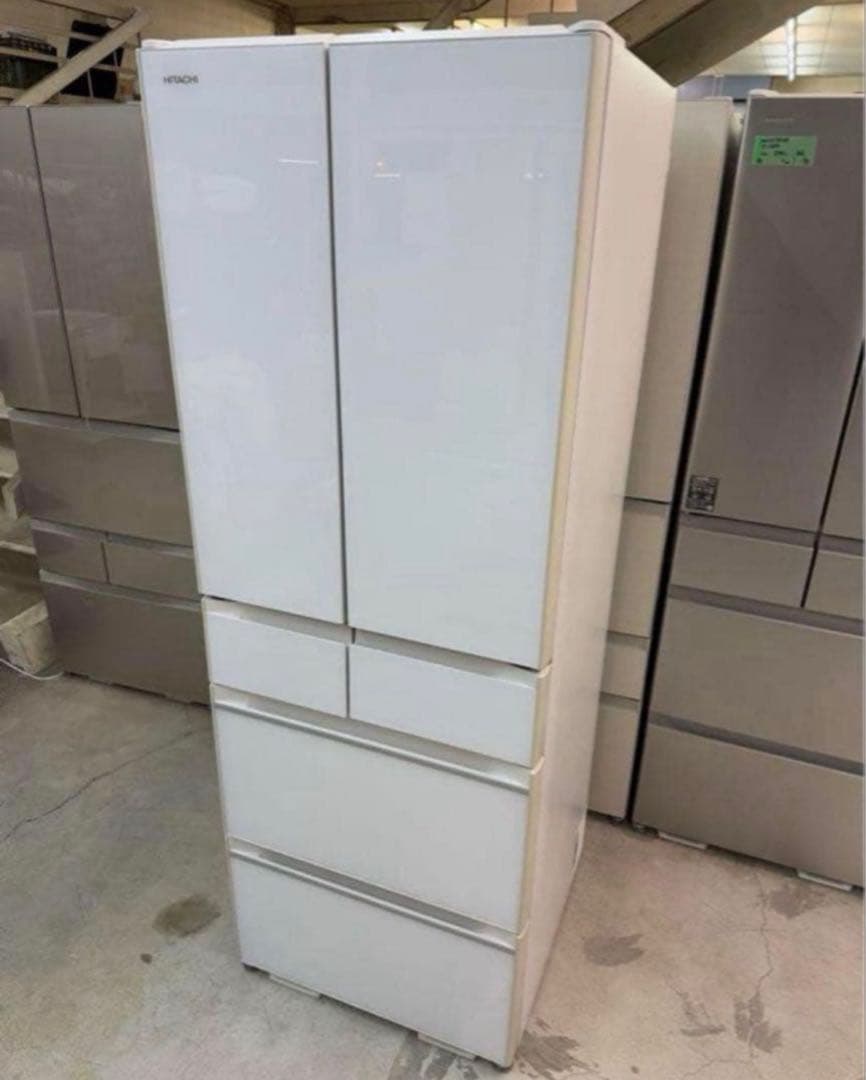 2019年式 520L 日立 冷蔵庫 R-HW52K(XW)