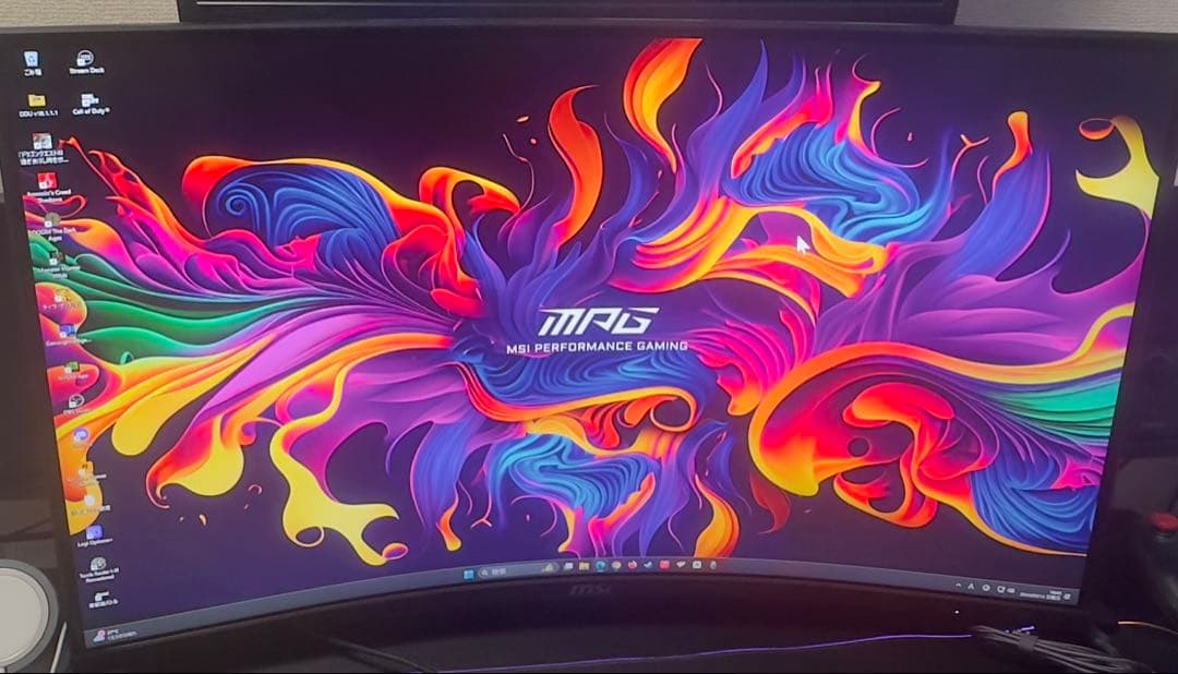 ディスプレイ・モニター本体 MSI MPG 325CQRXF 280Hz/0.5ms/WQHD/1000R