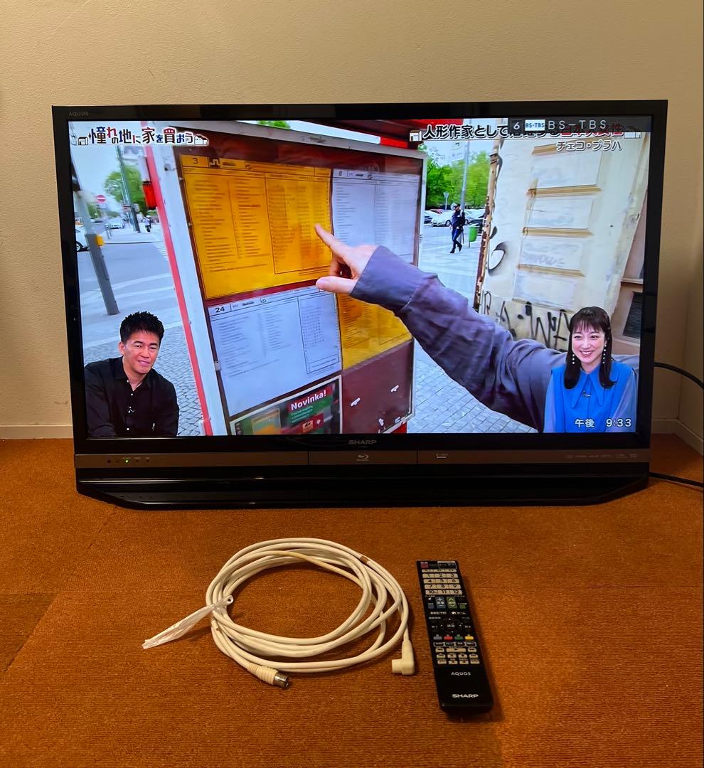 SHARP ブルーレイ&HDD内蔵 液晶テレビ 40V型 LC-40DR9
