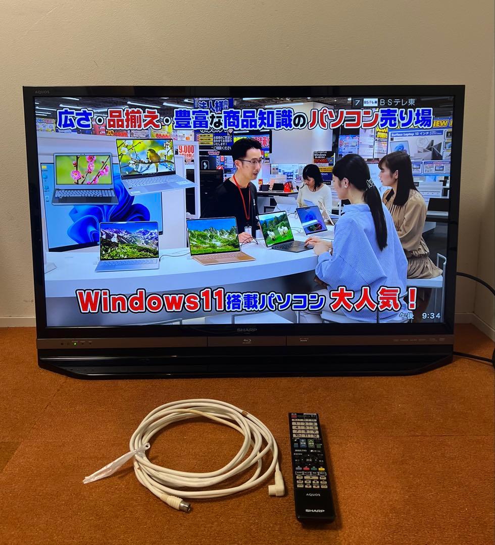 SHARP ブルーレイ&HDD内蔵 液晶テレビ 40V型 LC-40DR9