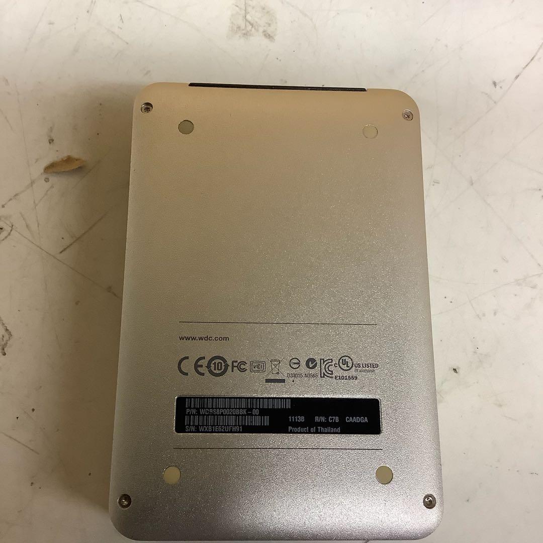 WD My Passport Studio 2TB 外付けHDD箱付（わ-45）
