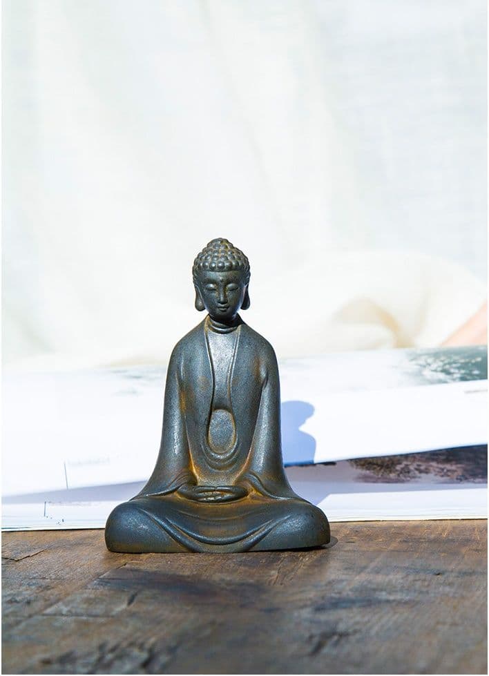 仏教美術 禅意 釈迦牟尼如来仏 北魏仏像 供仏 茶室 置物 装飾品 工芸品置物