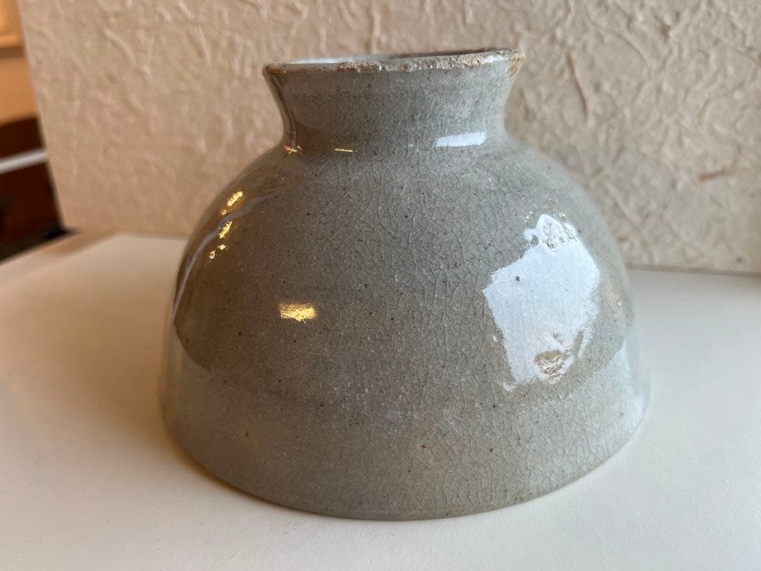 李朝　高麗茶碗　井戸茶碗　目跡