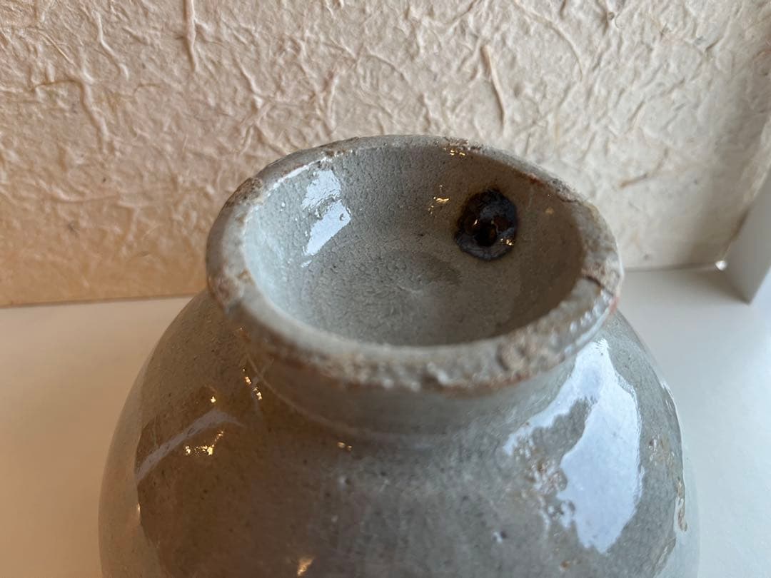 李朝　高麗茶碗　井戸茶碗　目跡