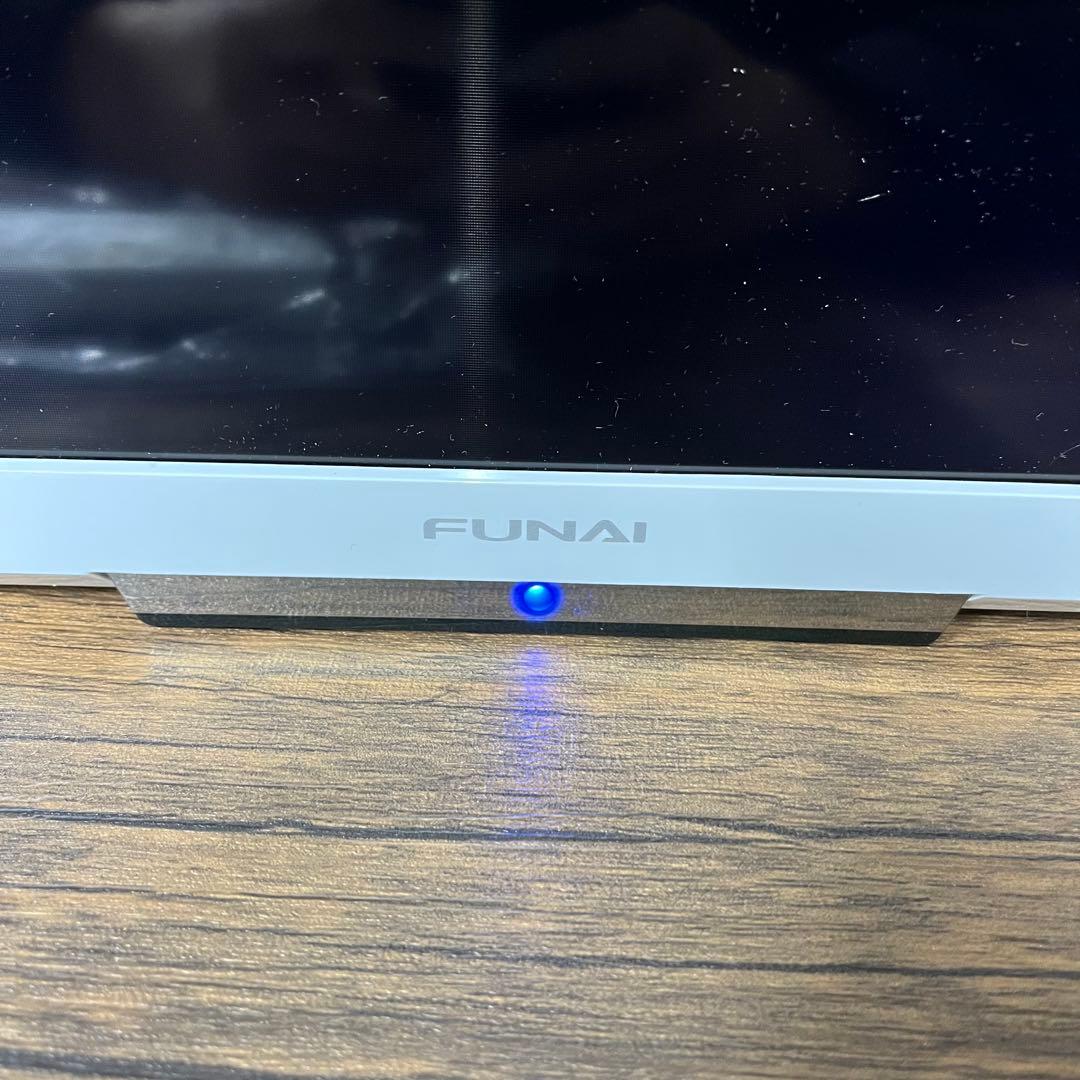 雷 FUNAI TV FL-24H2040W 24インチ ホワイト 液晶テレビ