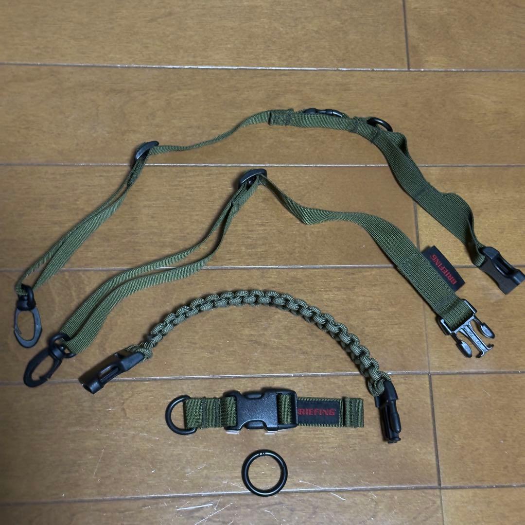 BRIEFING UTILITY 2WAY STRAP オリーブ