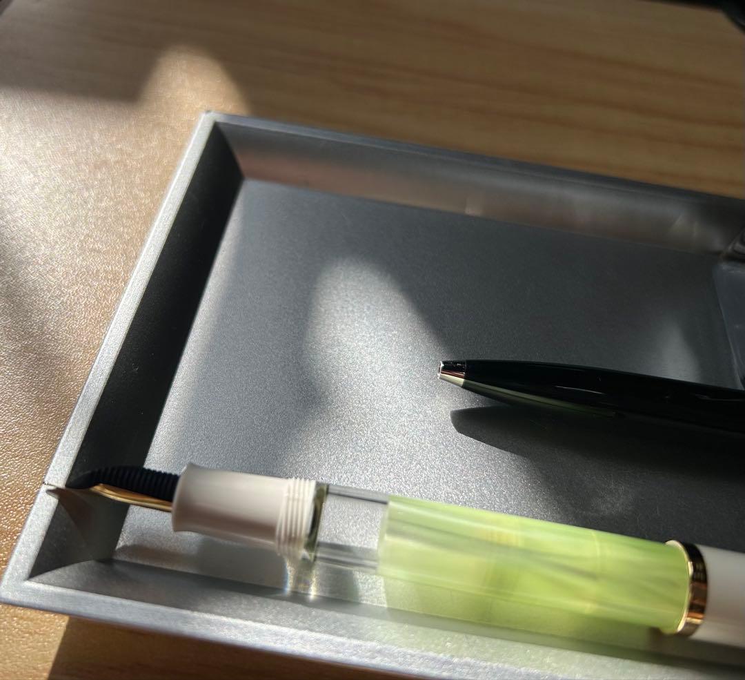 Pelikan 万年筆 限定生産　パステルグリーンM200 EFニブ