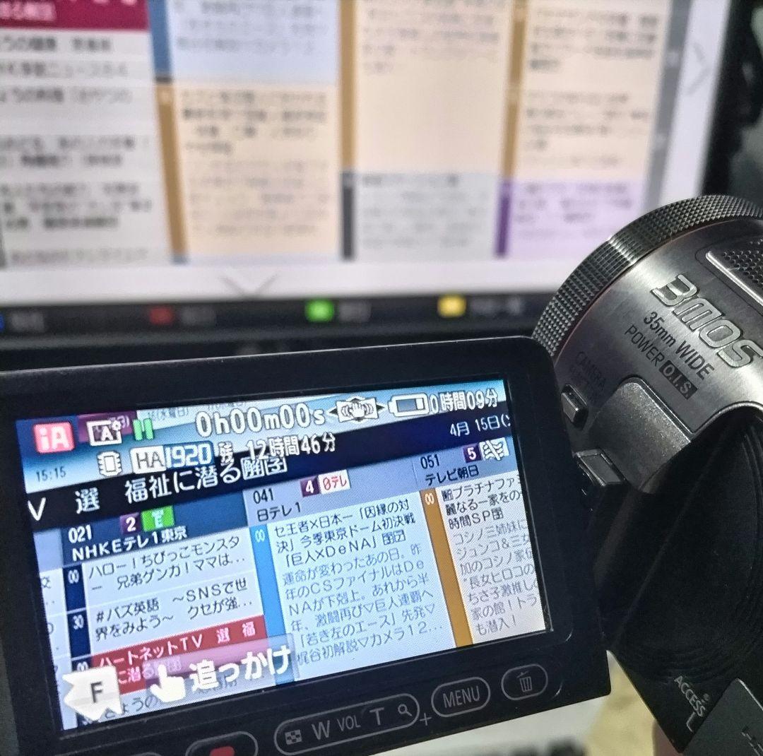 Panasonic HDC-TM750 ビデオカメラ 本体バッテリー充電器