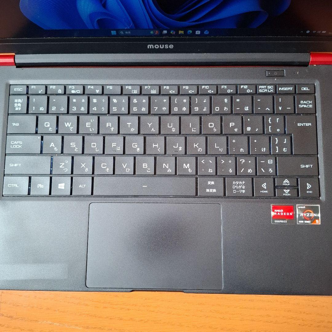 Windowsノート本体 mouse X4-aR5RNIAR Ryzen54600H 16GB512GB