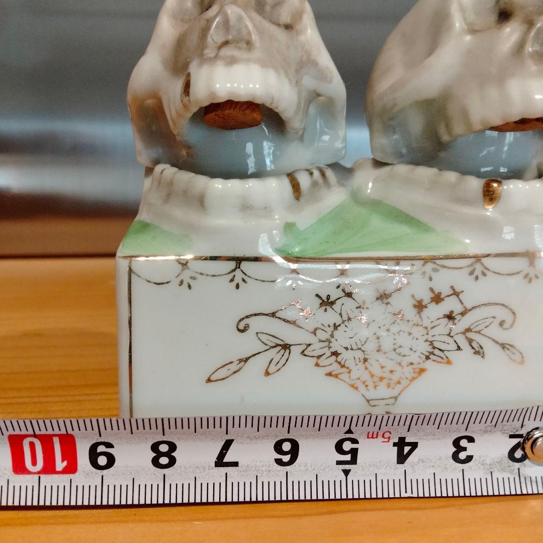 レア　美品　50s スカル　ドクロ　ビンテージ　vintage S&P　頬骨