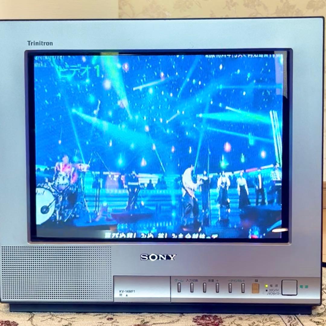 SONY トリニトロン　テレビ　KV-14MF1 2000年製　リモコン付
