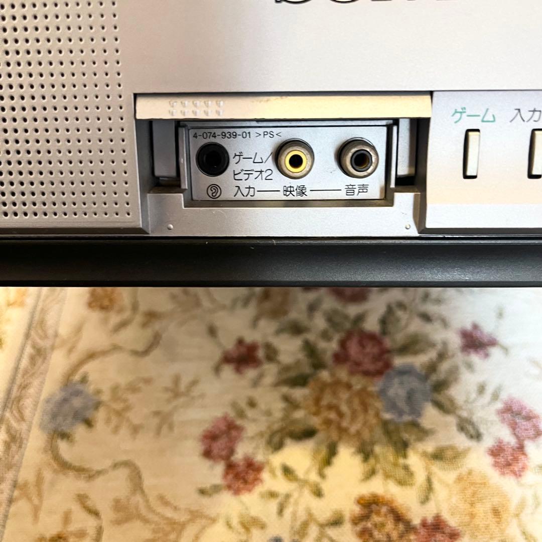SONY トリニトロン　テレビ　KV-14MF1 2000年製　リモコン付