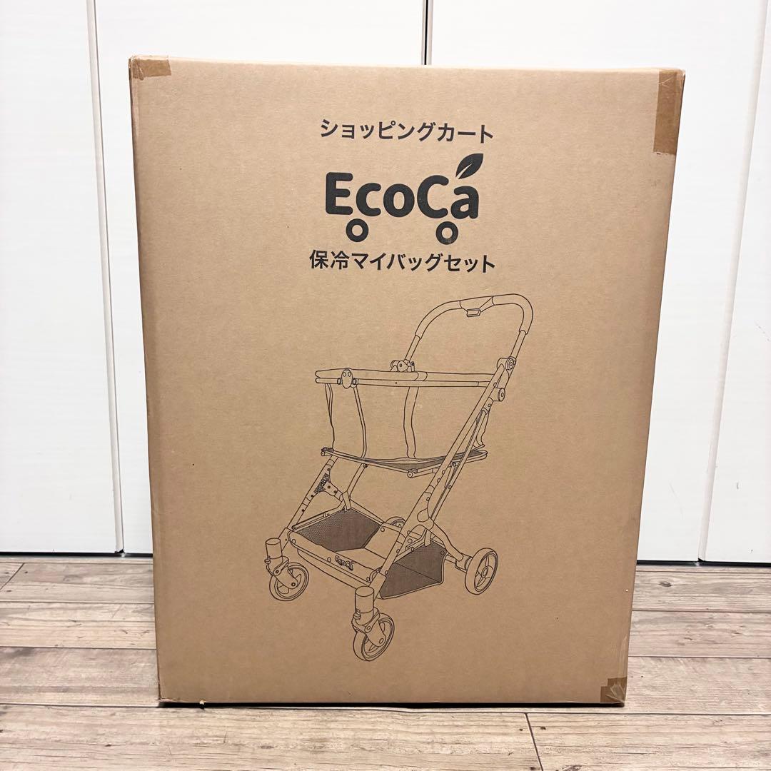 【未開封】EcoCaエコカショッピングカート+保冷マイバッグセット　EC16