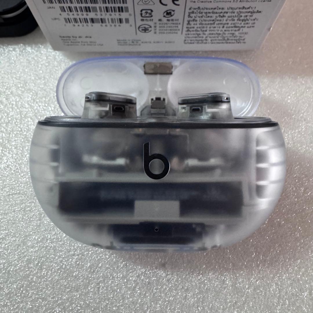 Beats Studio Buds+ クリア＋ケース 美品