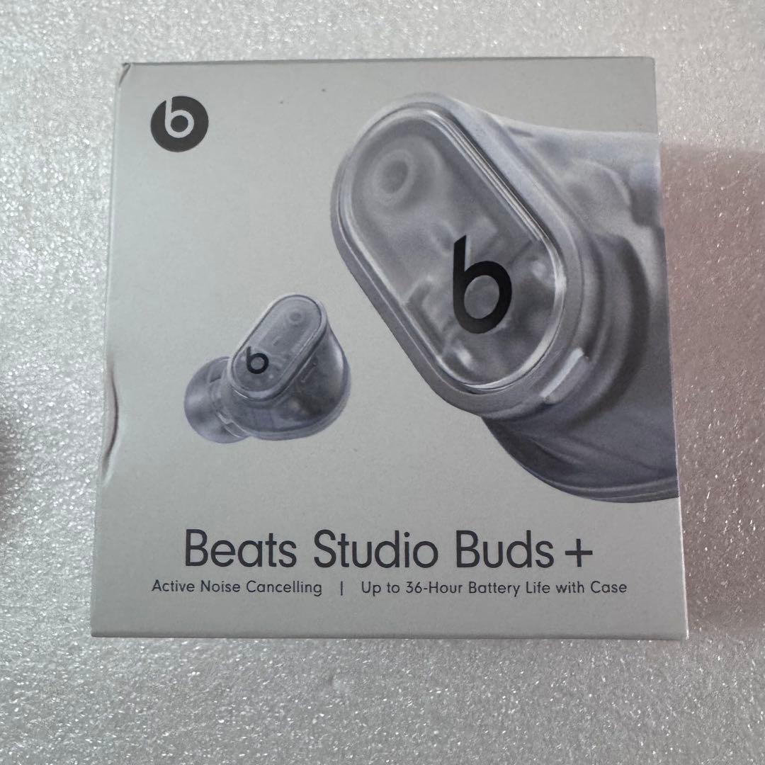 Beats Studio Buds+ クリア＋ケース 美品