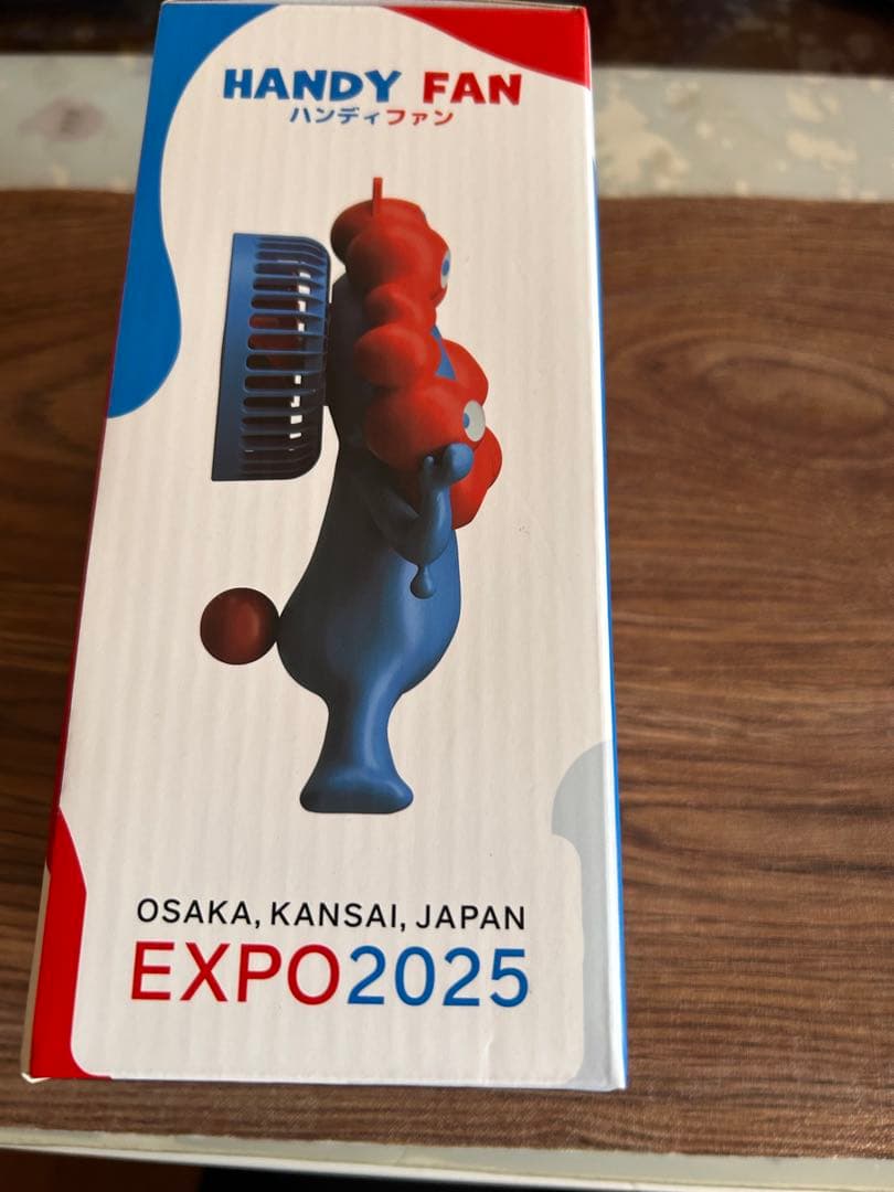 ミャクミャク HANDY FAN EXPO2025 新品未開封！