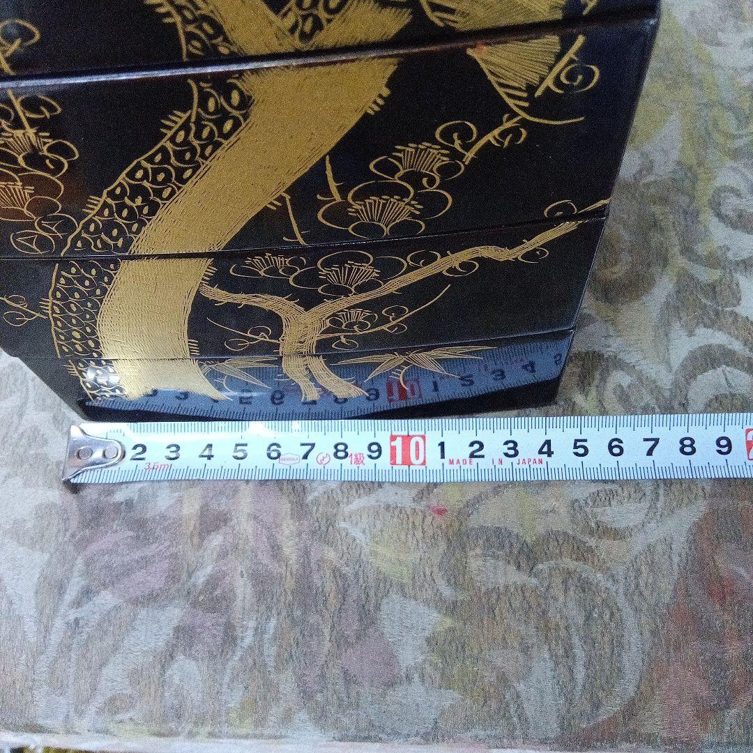 重箱五段重　 天然木漆器