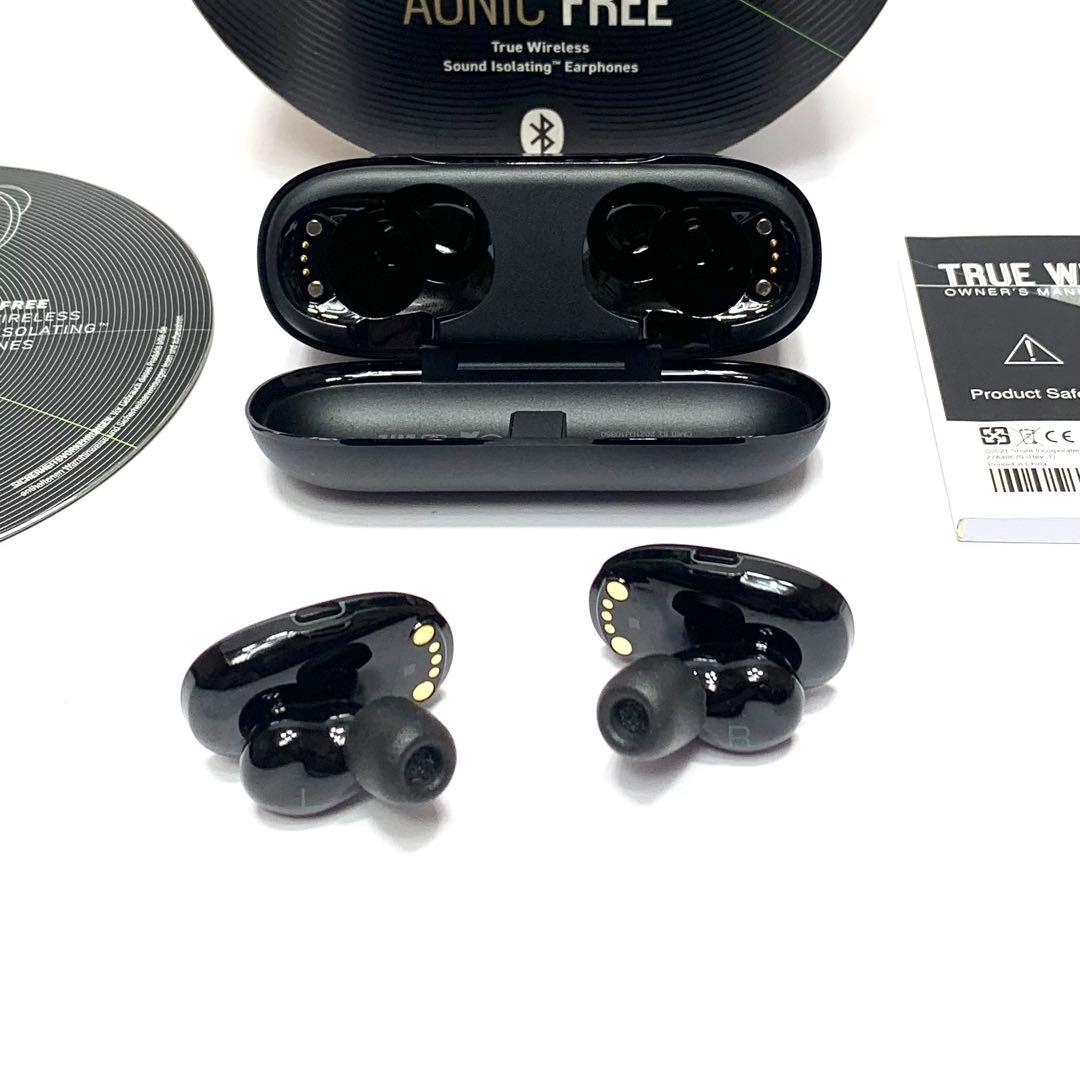 【ほぼ新品】SHURE シュア AONIC FREE SBE1DYBK1-A