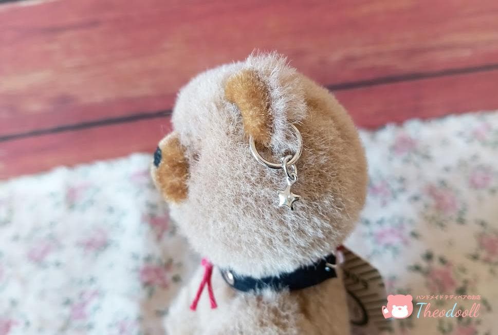 ハンドメイド アンティーク風こぐまちゃん鼻茶