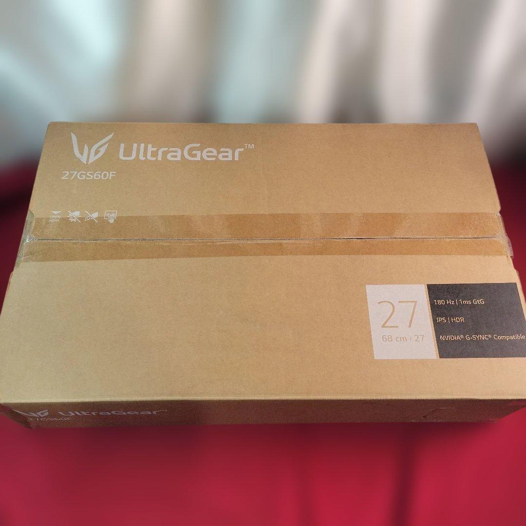 LG ゲーミングモニターUltraGear 27GS60F-B 27インチ動作品