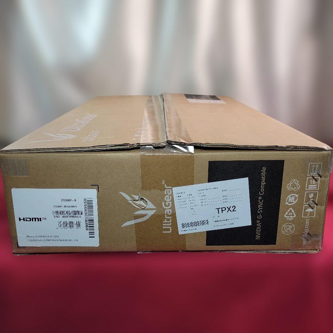 LG ゲーミングモニターUltraGear 27GS60F-B 27インチ動作品