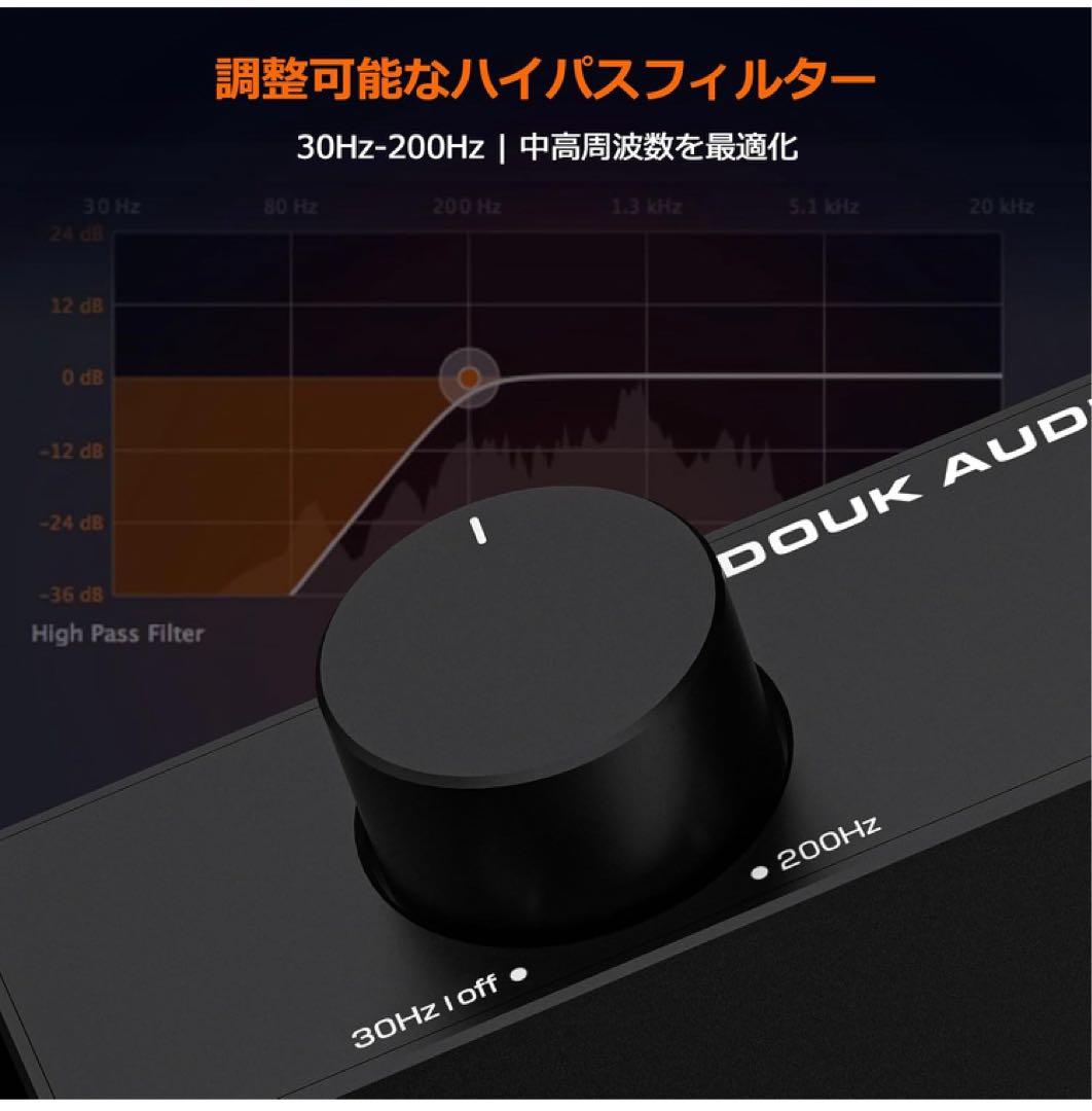 Nobsound A5 ステレオ アンプ オーディオ デジタルパワーアンプ