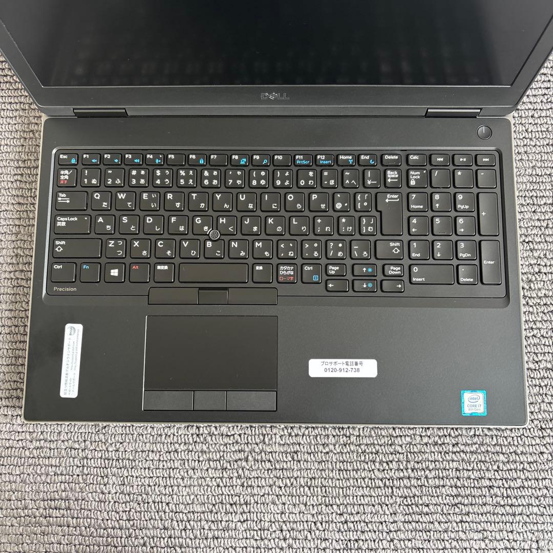 DELL Precision 7530 i7-8750H メモリ16GB