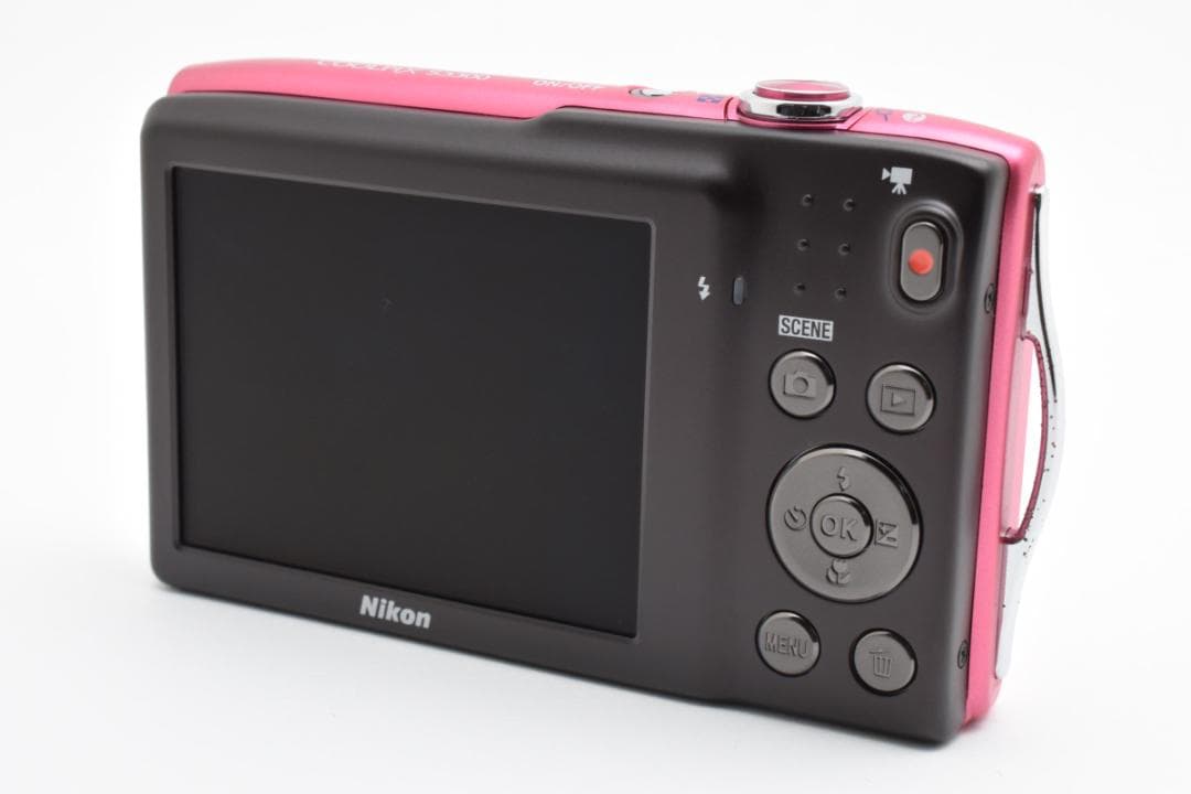 【極美品】Nikon COOLPIX S3300 ピンク　動作確認済