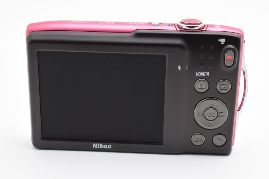 【極美品】Nikon COOLPIX S3300 ピンク　動作確認済