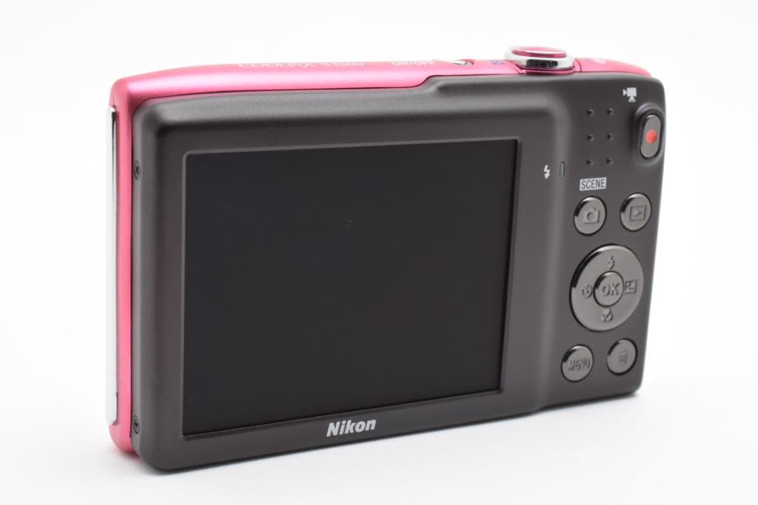 【極美品】Nikon COOLPIX S3300 ピンク　動作確認済