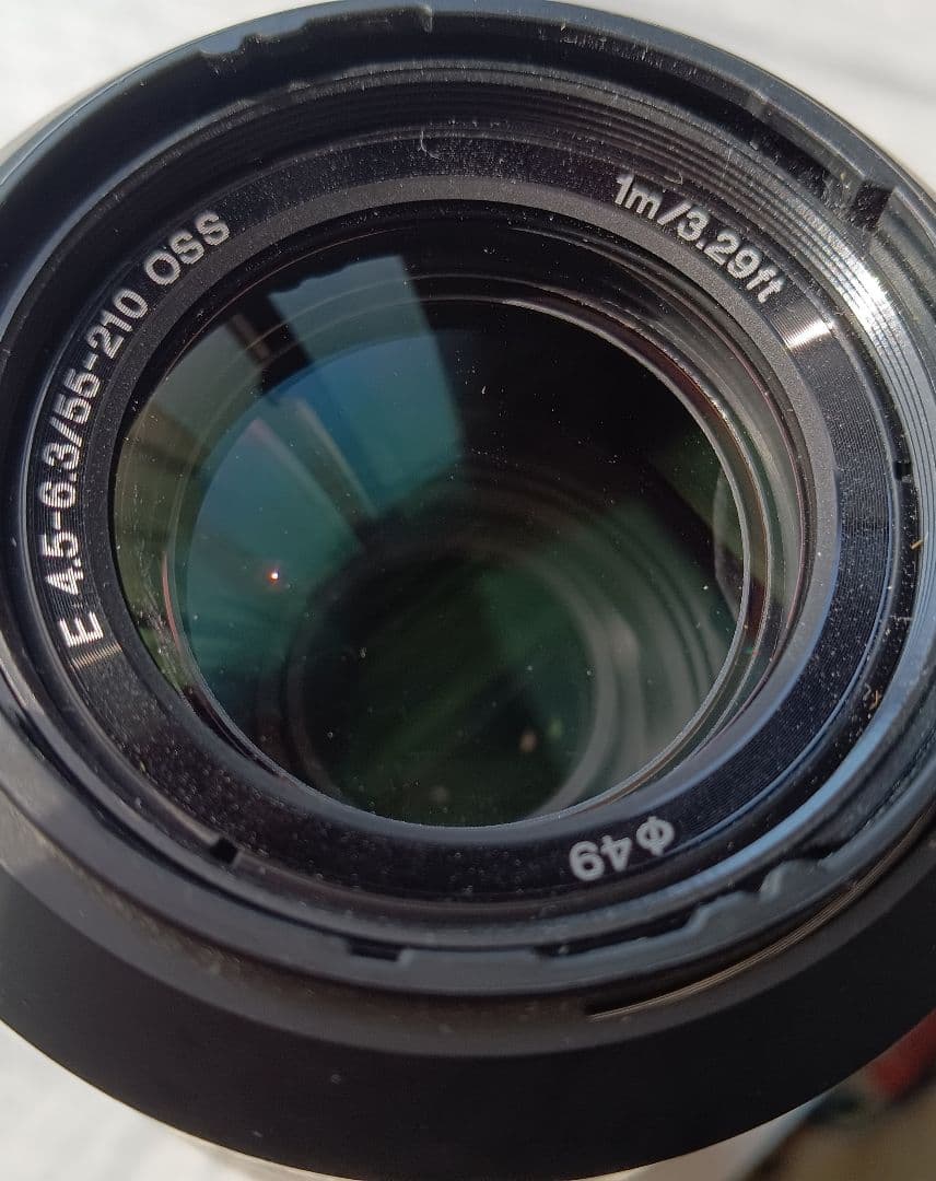 ジャンク／SONY E 55-210mm F4.5-6.3 OSS ズームレンズ
