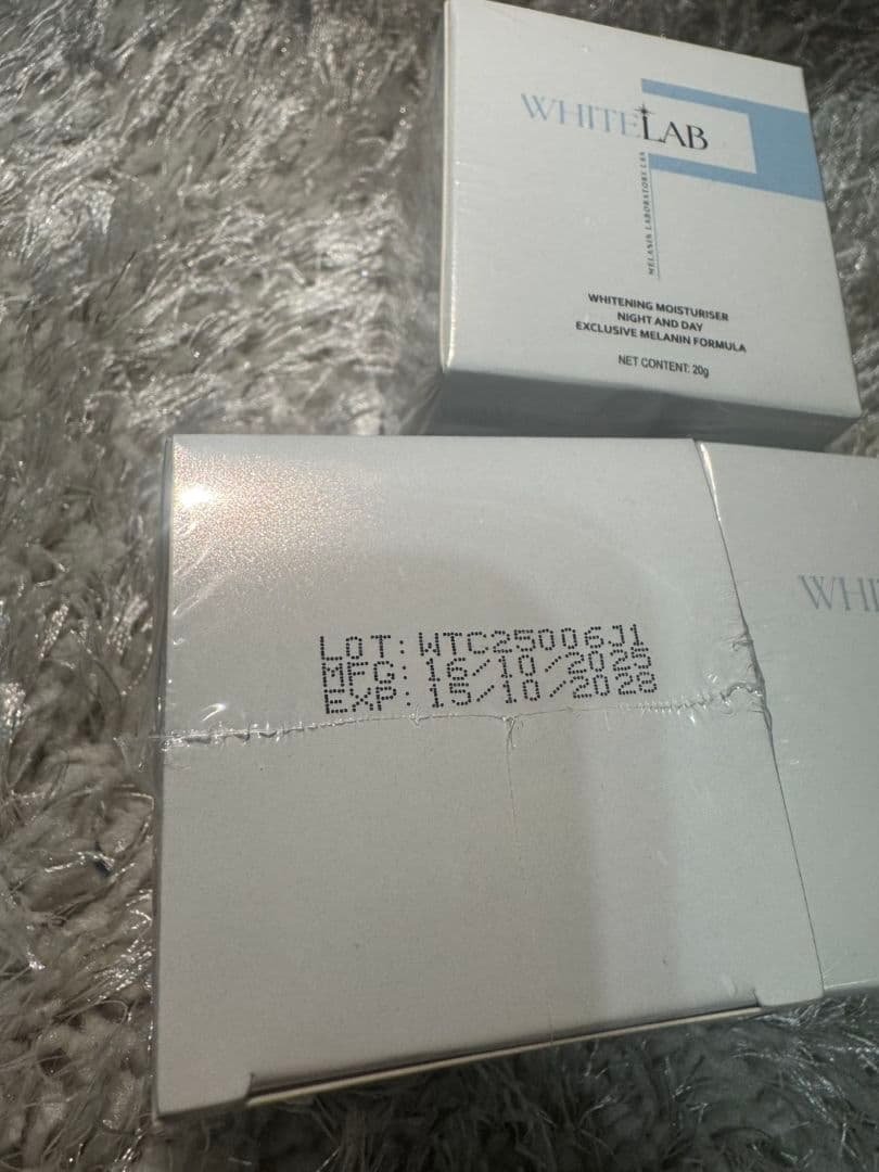 WHITE LAB ホワイトニング モイスチャークリーム 20g 3個セット