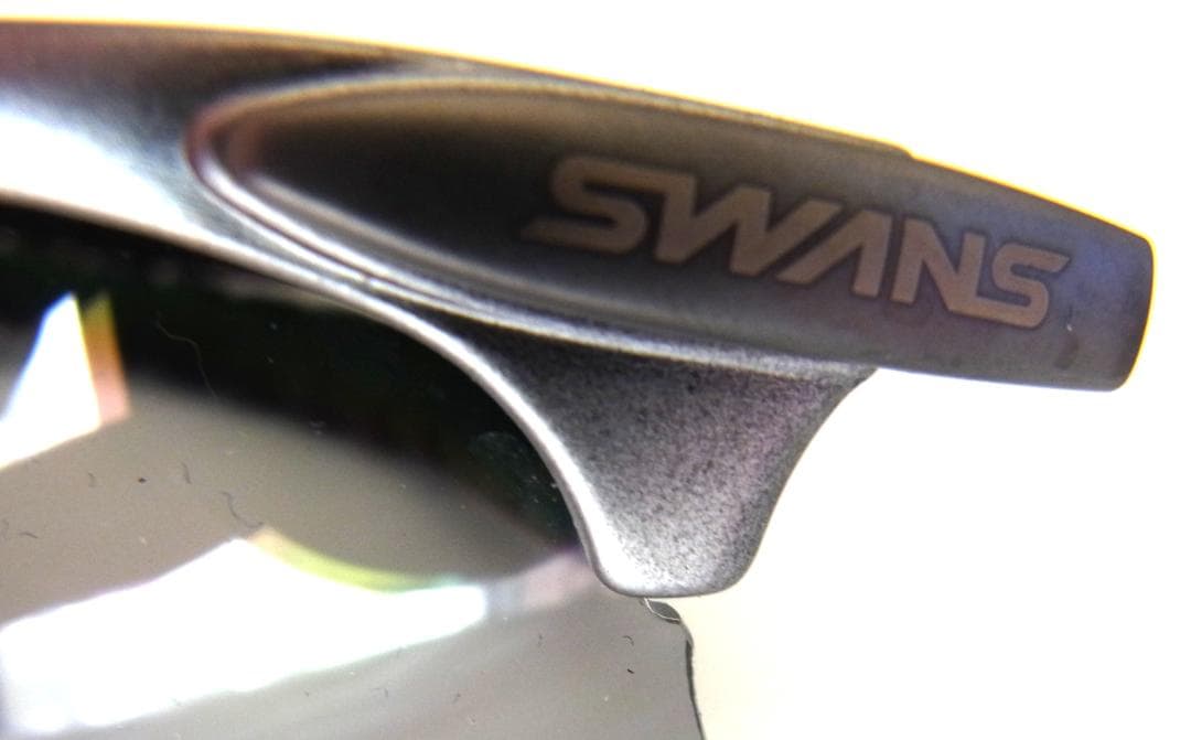 スポーツグラス シルバー グレーレンズ　SWANS