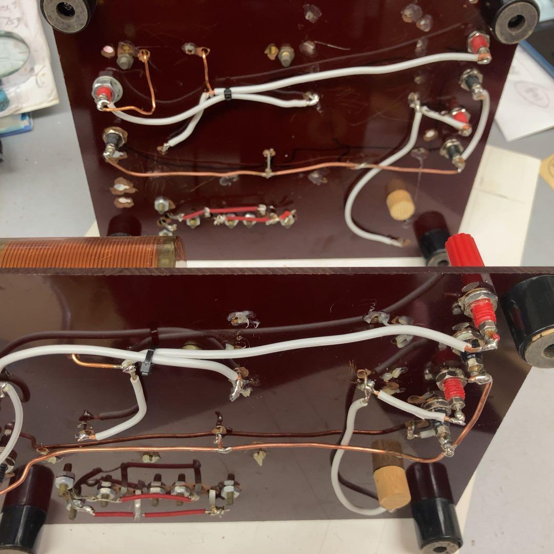 ネットワーク 2個セット ウエスタン オイルコンデンサー 基板 400Hz