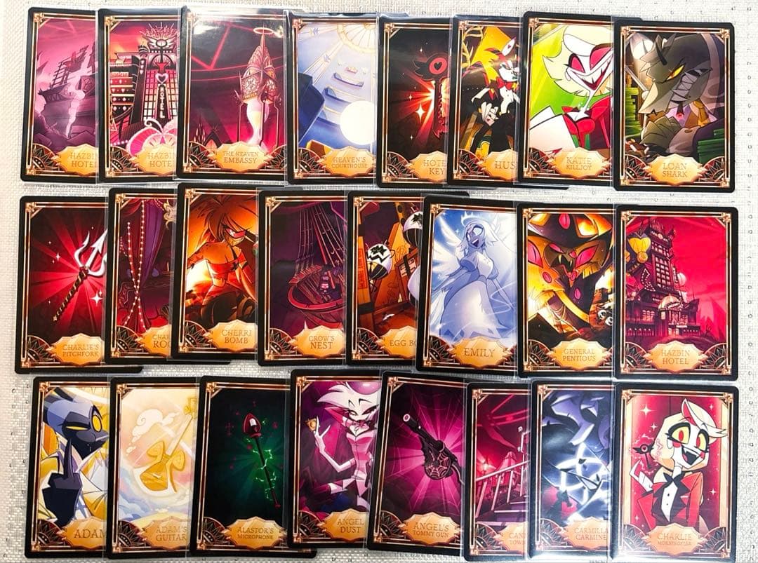 Hazbin Hotel トレカ 1st edition まとめ売り　1〜25