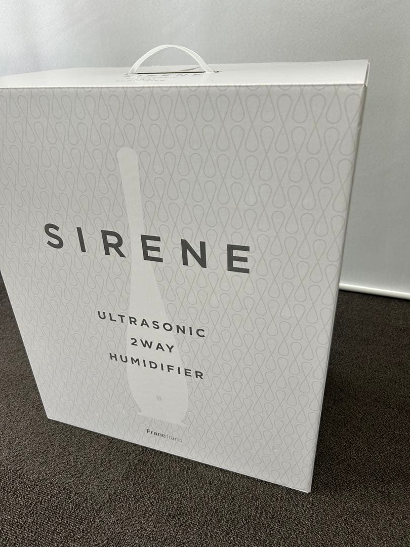 【美品】シレーヌ 加湿器ホワイト2024 Francfranc 置き型加湿器