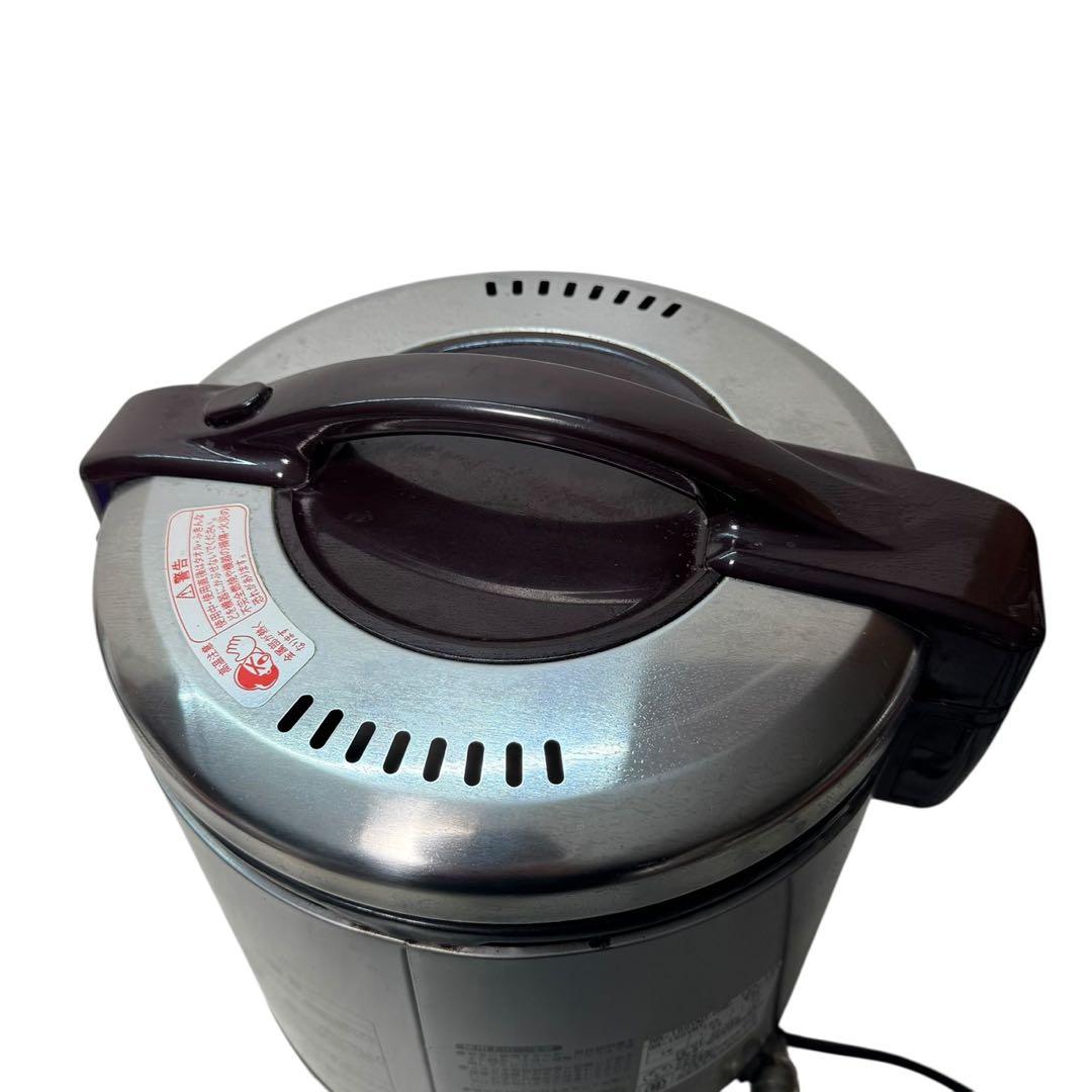 リンナイ　ガス炊飯器　RR-100VMT(DB) 都市ガス　10合　2019年製