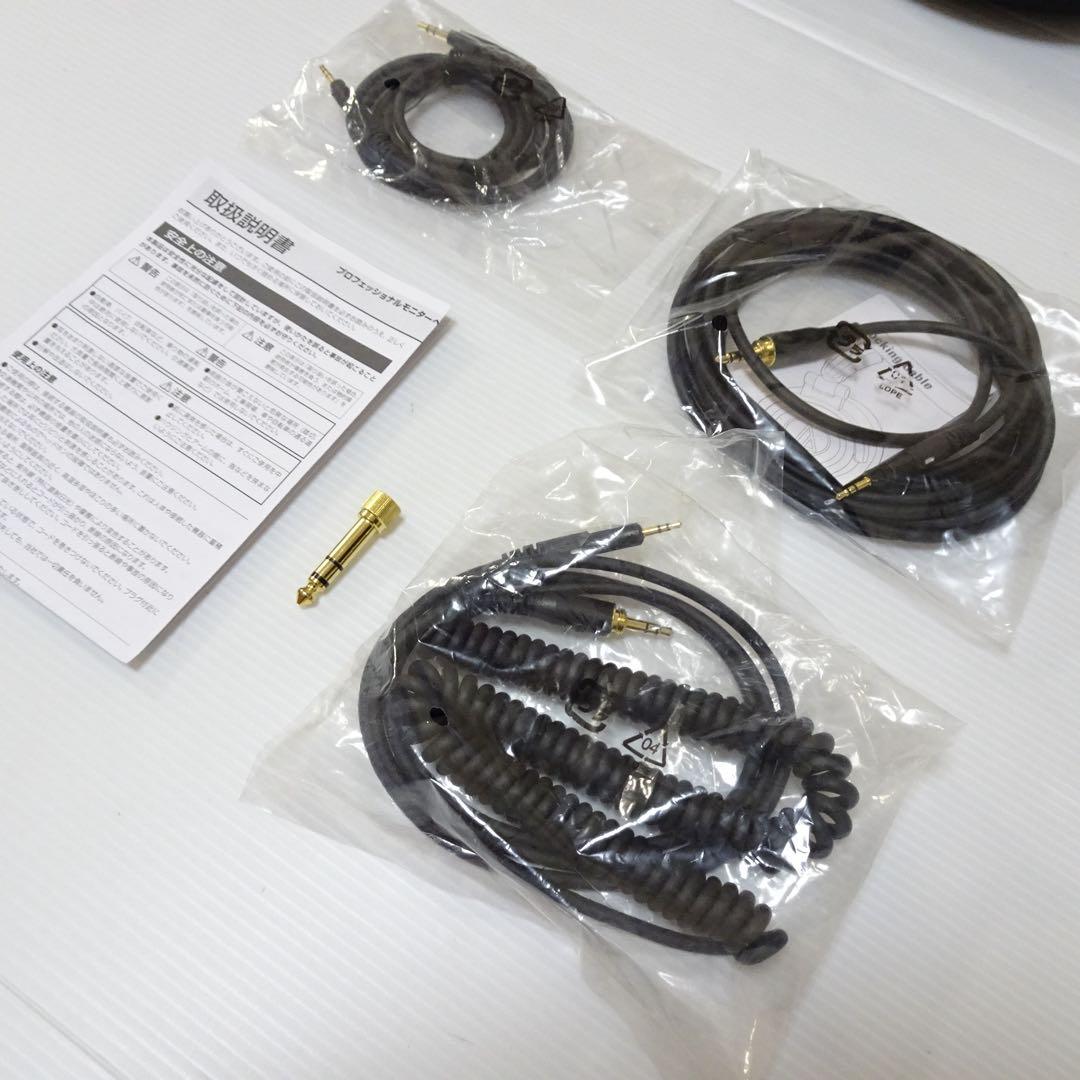 【イヤーパッド新品】オーディオテクニカ ヘッドホン ATH-M50x ケース付