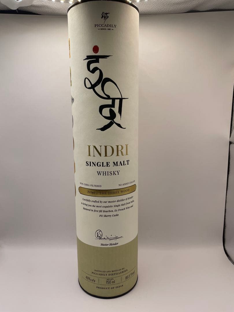 インドリ（INDRI） シングルモルト「トリニ」 ／750ml・46%