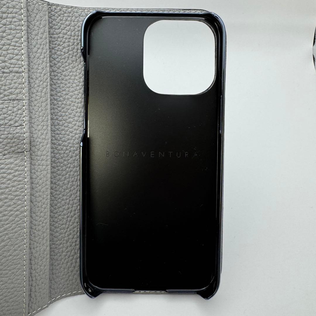【極美品】BONAVENTURA　 iPhone15Proケース　バイカラー