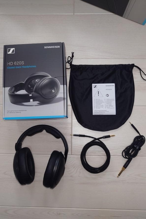 【美品・元箱付属品完備】ゼンハイザー HD 620S 高品質バランスケーブル付き