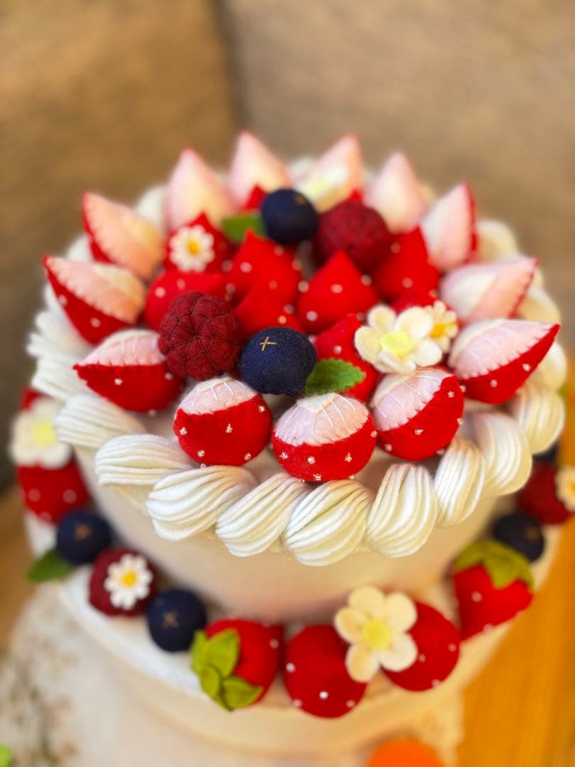みほっくまページ＊フェルトケーキ