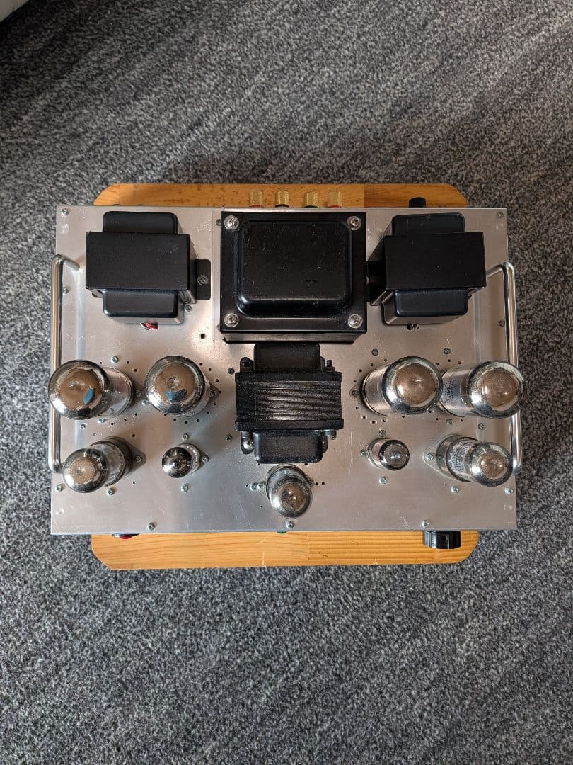 ジ*ビ様 自作真空管パワーアンプ現在使用中 6L6EH.6SN7EH.e88cc
