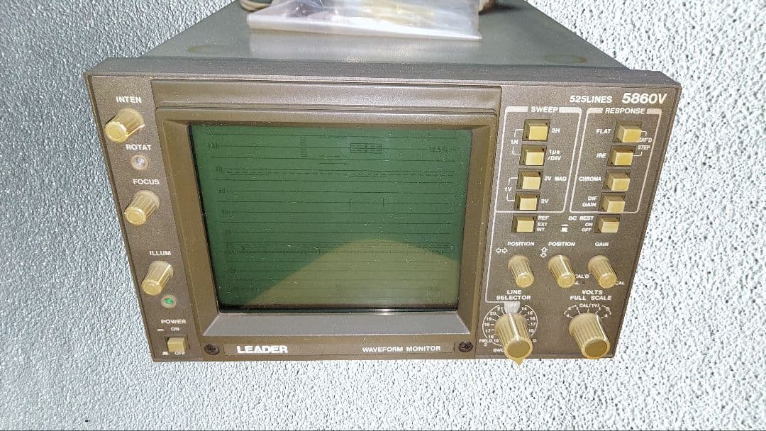 その他 LEADER WAVEFORM MONITOR 5860V