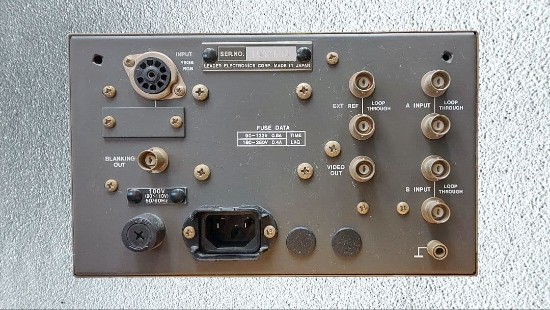 その他 LEADER WAVEFORM MONITOR 5860V