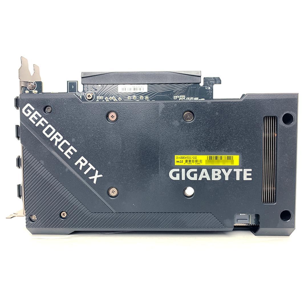 中古 GIGABYTE RTX3060 12GB GDDR6 グラボ