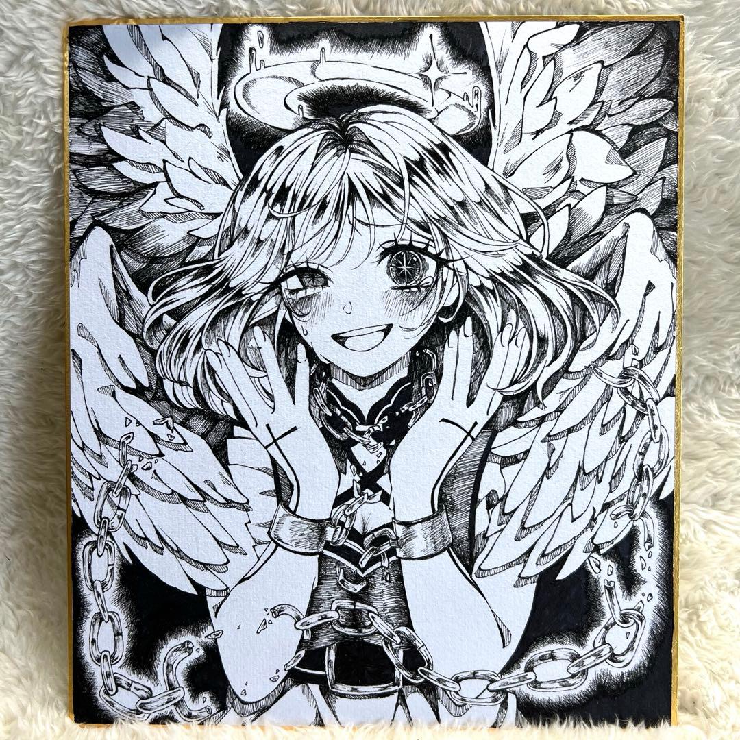 【原画】オリジナル アナログ 手描き イラスト ハンドメイド