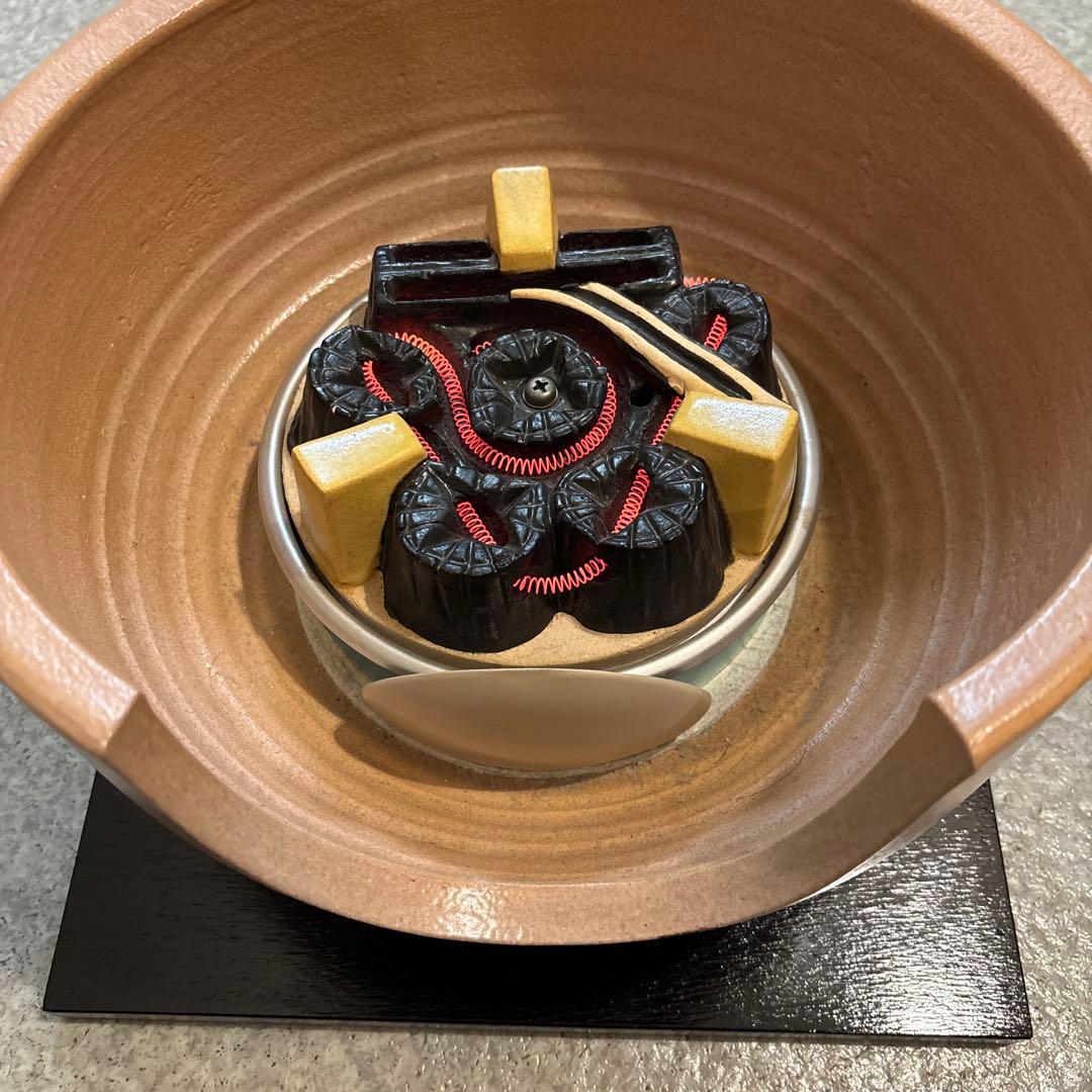 格安✨【野々田式】茶道具セット 炭型電熱器 風炉 鉄瓶 動作確認済